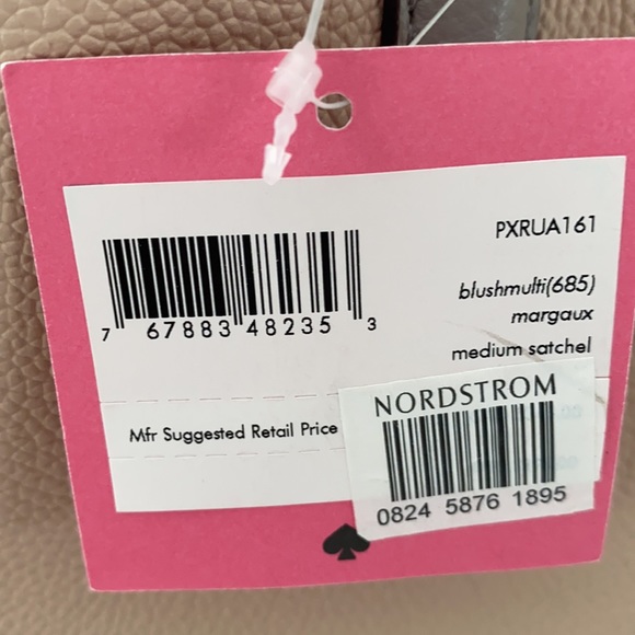 Kate Spade Margaux Satchel in Blushmulti NWT - Picture 11 of 16